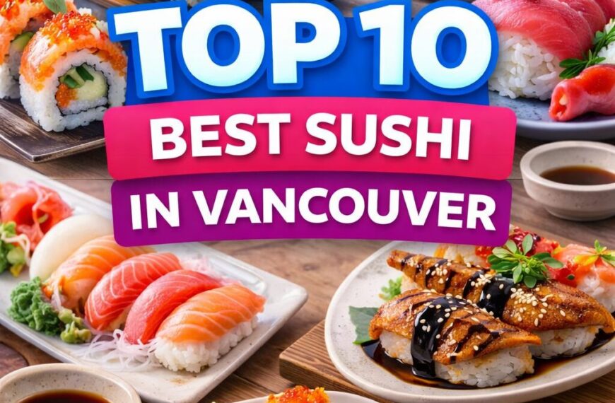 Check out the top 10 best sushi in Vancouver (top sushi restaurants) featuring must-try rolls, sashimi, and top-rated Japanese restaurants.