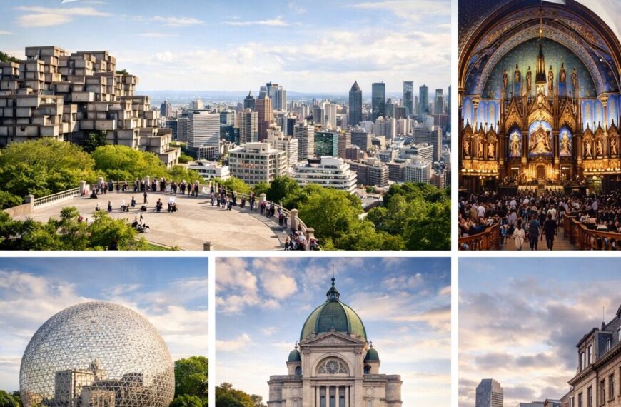 Explore 10 Tourist Places in Montreal, Québec