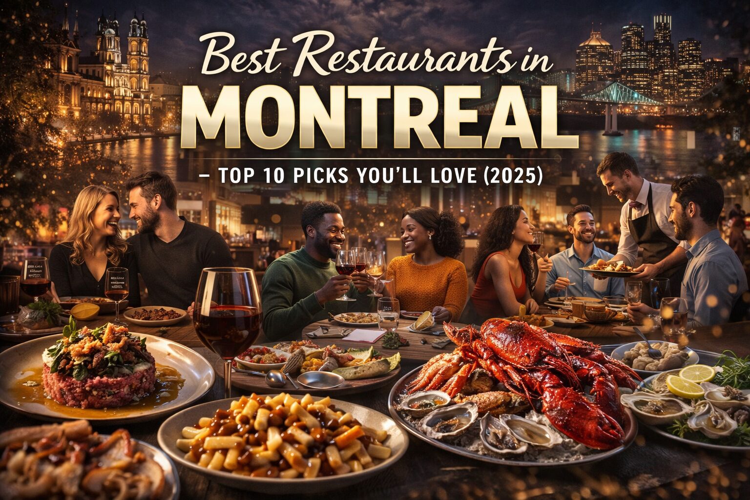 Best Restaurants in Montreal – Top 10 Picks You’ll Love (2025)