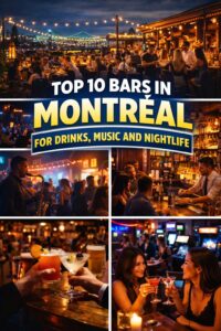 Top 10 Bars in Montréal for Drinks, Music and Nightlife