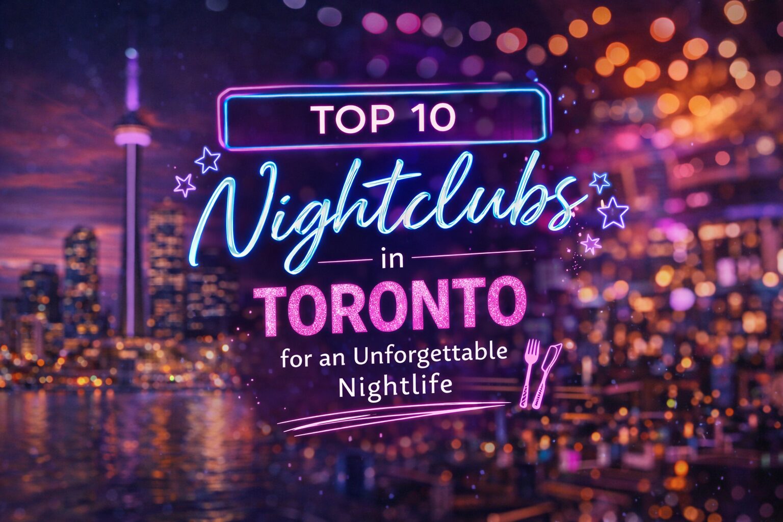 Top 10 Nightclubs in Toronto for an Unforgettable Nightlife