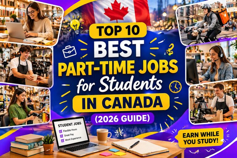 Top part-time jobs for students in Canada (2026 guide). Discover flexible, high-paying student jobs to earn money while studying.