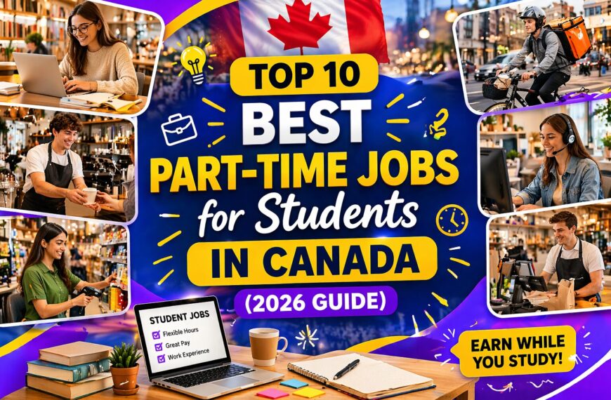 Top part-time jobs for students in Canada (2026 guide). Discover flexible, high-paying student jobs to earn money while studying.