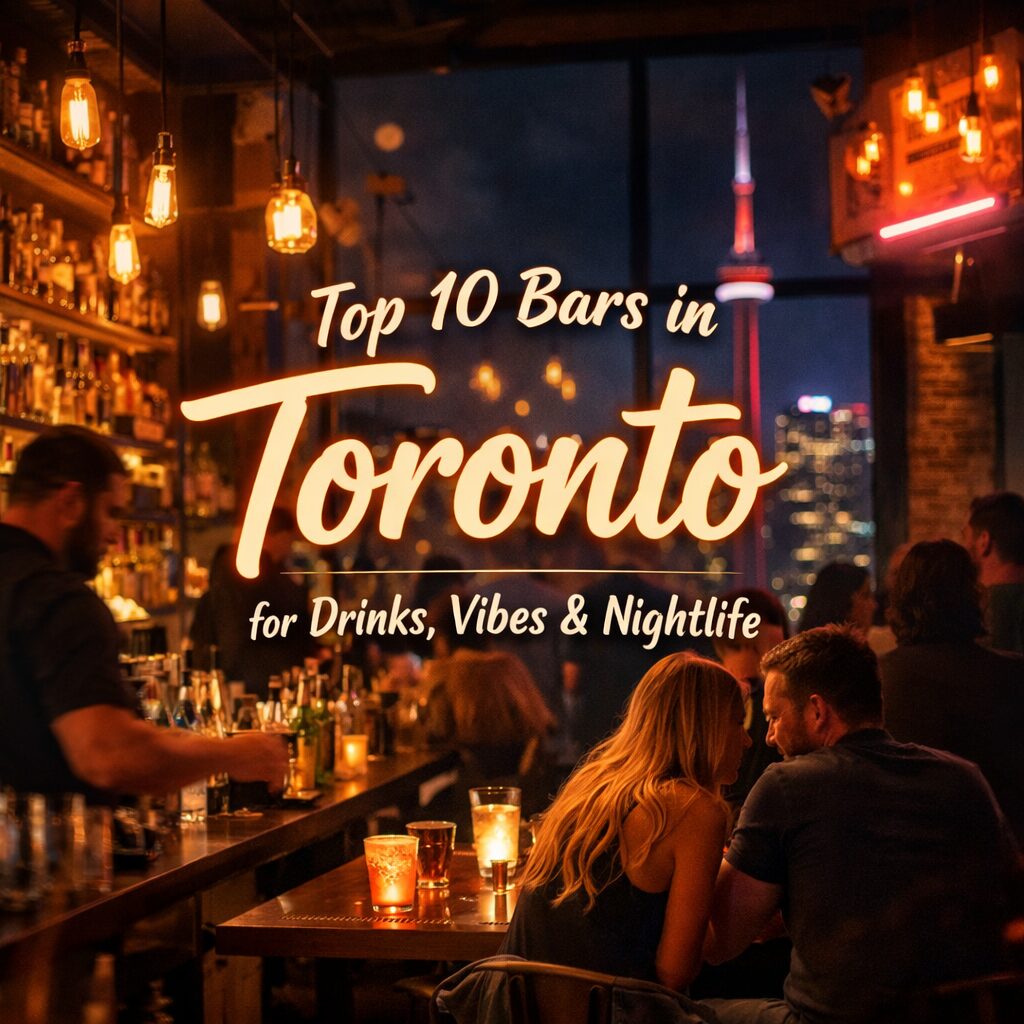 Top 10 Bars in Toronto for Drinks, Vibes & Nightlife