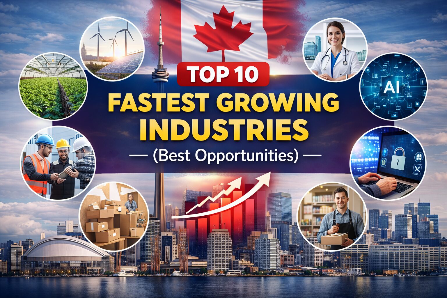 Explore the fastest growing industries in Canada and discover the best opportunities for careers, businesses, and investments in 2026.